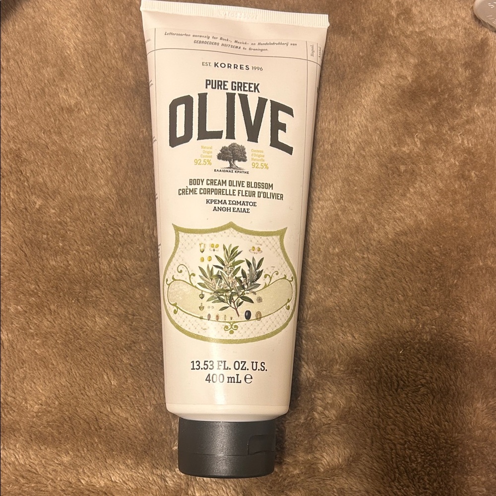 Korres Pure Greek Olive Body Cream - White and Green